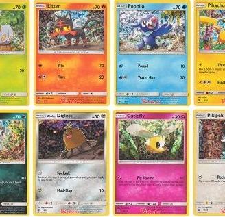 Pokemon GCC: 300 carte in svendita, 30 rare