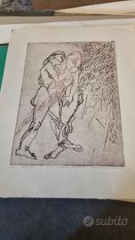 Litografia firmata 40x 25