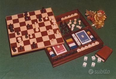 SCACCHIERA ARTIGIANALE DAL NEGRO