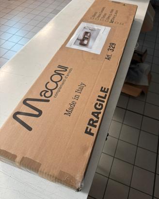 Mobile tv sospeso olmo scuro 90x20x20