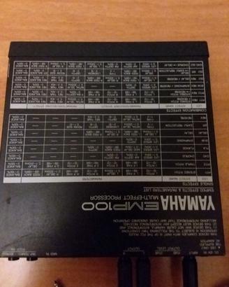 Processore multi-effetto Yamaha