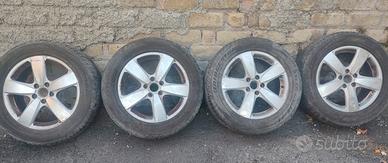 Gomme cerchi 235/55/17 Volkswagen Tiguan Passat 