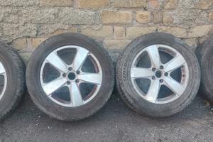 Gomme cerchi 235/55/17 Volkswagen Tiguan Passat 
