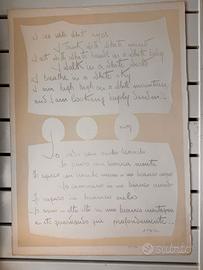 Savelli - Litografia, Manifesto poetico