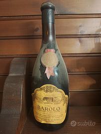 10 bottiglie vino barolo annata 1967 Scanavino