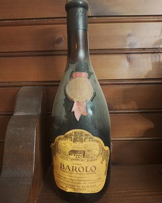 10 bottiglie vino barolo annata 1967 Scanavino