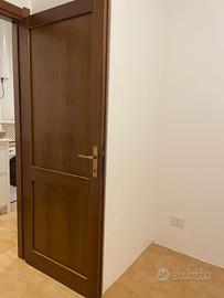 Porta da interno in legno massello