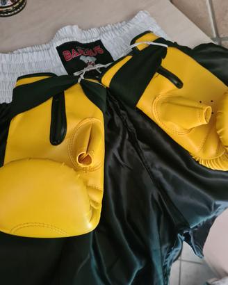 Guantoni Barrus con chiusura in velcro e fodera in