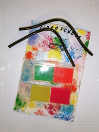 Gomme da cancelleria + due lapis morbidi, vintage