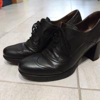 SCARPE DONNA NERE TACCO NERO GIARDINI TAGLIA 37