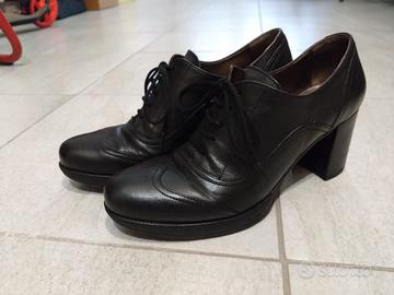 SCARPE DONNA NERE TACCO NERO GIARDINI TAGLIA 37