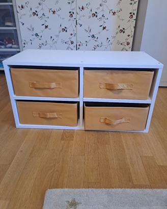 cassettiera o scarpiera bambini