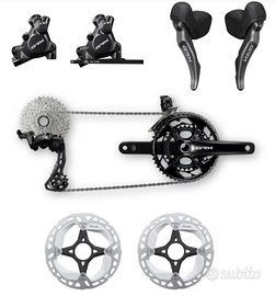 Gruppo Gravel Shimano GRX 820 2x12v - Shimano