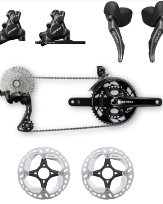 Gruppo Gravel Shimano GRX 820 2x12v - Shimano