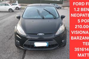 Ford fiesta 1.2 benzina neopatentati 5 porte 
2009
