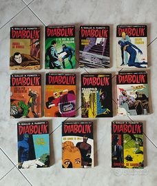Fumetti Topolino, Diabolik anni 60/70/80