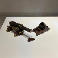 Cannone navale e bombarda ghisa e legno
