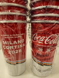 Bicchieri Coca-Cola Olimpiadi 2026 Milano Cortina