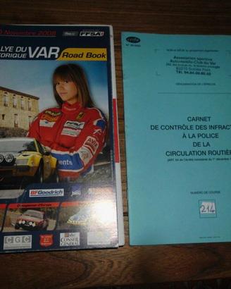Rallye du Var Road Book 2008 Lancia Stratos hf