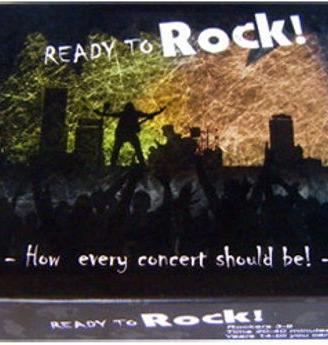 READY TO ROCK! GIOCO DA TAVOLO IN ITALIANO NUOVO D
