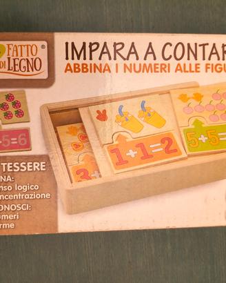 Impara a contare gioco 