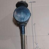 Antica lampada da carrozza