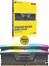 CORSAIR VENGEANCE DDR5 RAM 32GB 2x16G cl30  6000