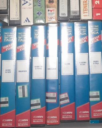 18 VHS – 1943-1945 LA GUERRA IN ITALIA COMBAT FILM