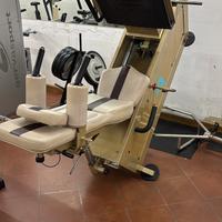 Pressa air fitness modificata per carico libero