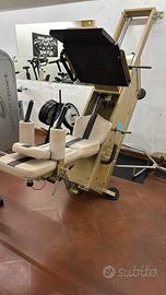 Pressa air fitness modificata per carico libero