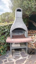 barbecue in n prefabbricato 