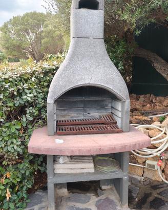 barbecue in n prefabbricato 