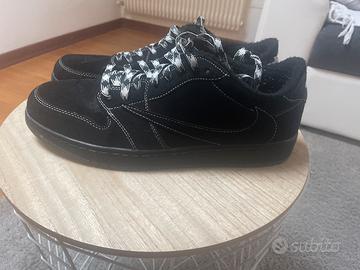 Jordan 1 low travis scott black phantom reps