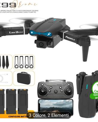 Drone E99 PRO fotocamera/E99 PRO drone videocamera