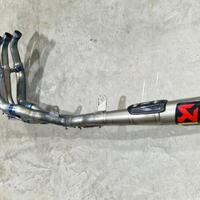 Scarico full titanio CBR 600 Akrapovic uff. MOTO2