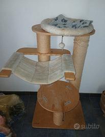 Tiragraffi Natural Paradise – Struttura in legno