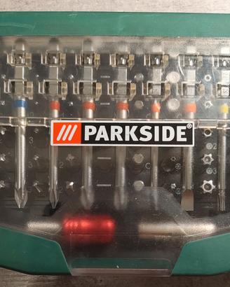 Set Inserti Bit Parkside 61 Pezzi - Nuovo