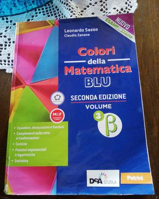 colori della matematica blu  3 isbn 9788849424096