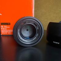 SONY ZEISS 55 F. 1.8