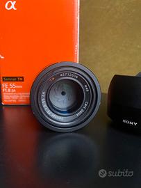 SONY ZEISS 55 F. 1.8