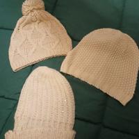 3 cuffie Bianche