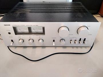 Amplificatore vintage NIKKO na-690 di 200 watts