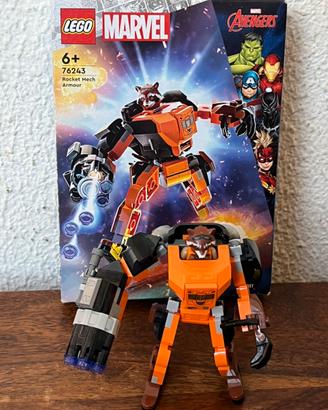 Lego Marvel Avengers Armatura Mech Rocket