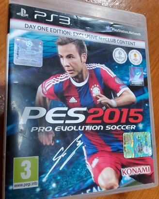 Videogioco per PS3 "PES 2015" (cod. 17E)