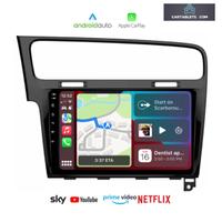 Autoradio CarPlay 10 pollici specifico GOLF 7