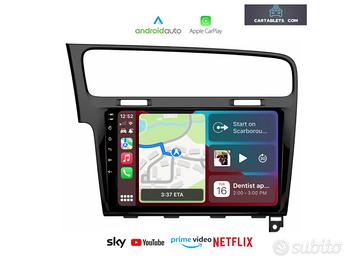Autoradio CarPlay 10 pollici specifico GOLF 7