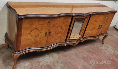Antico d'epoca credenza servante chippendale