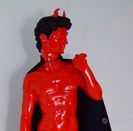 Statuetta David “Diavolo” decorata a mano