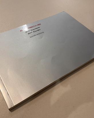 Libretto uso manutenzione porsche carrera 911 993