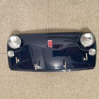 portachiavi da parete Fiat 500 Blu scuro in metall